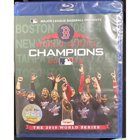Boston Red Sox 2018 World Series Champions BluRay DVD Digital Baseball - Picture 1 of 2